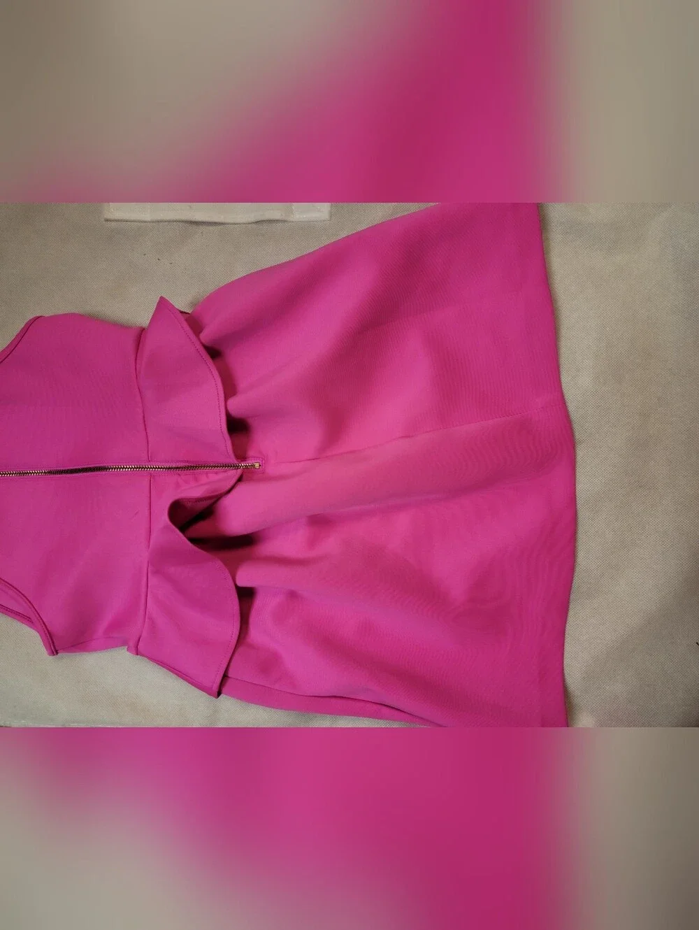 Sz 6-7 Lilly Pulitzer Girls' Caesara Mandevilla Pink peplum Dress